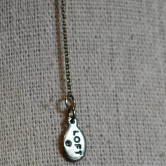 Loft Multicolored Rhinestone Necklace - Picture 4 of 4